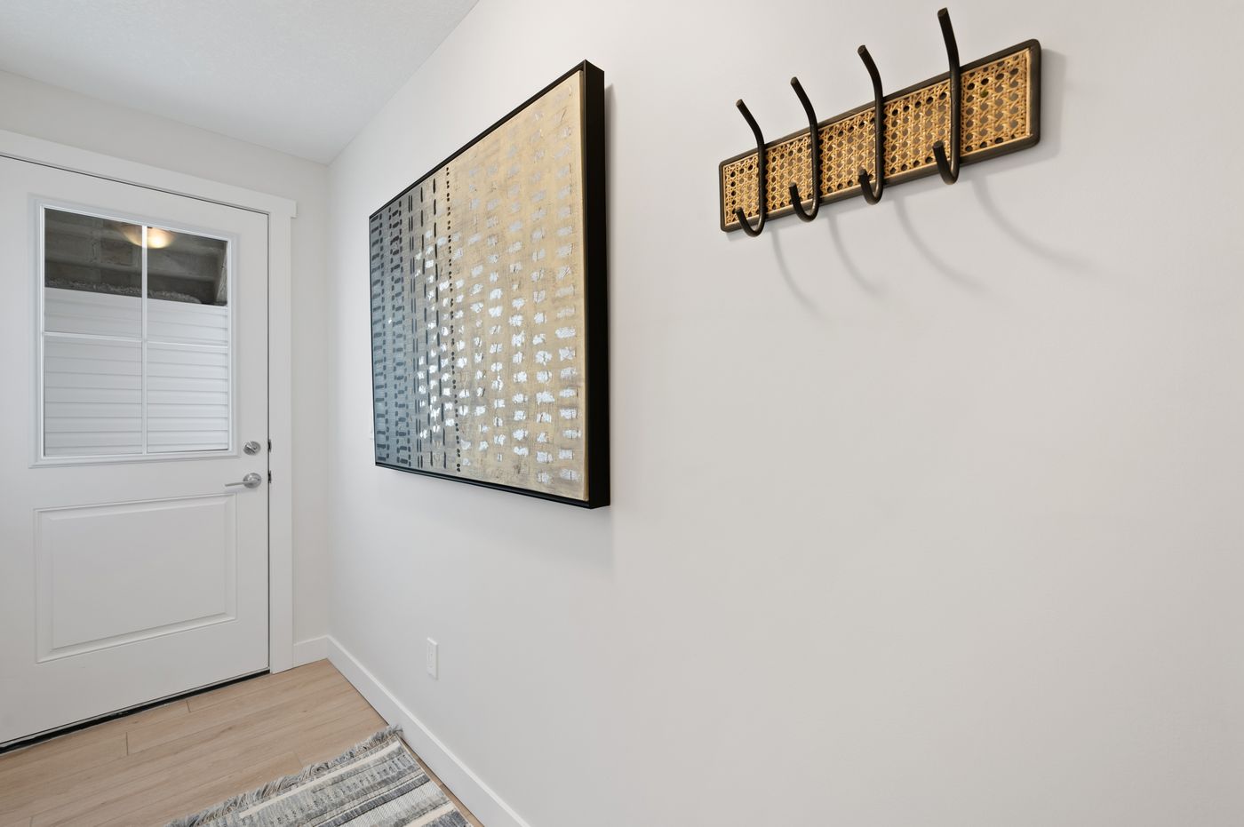 Private entrance hallway