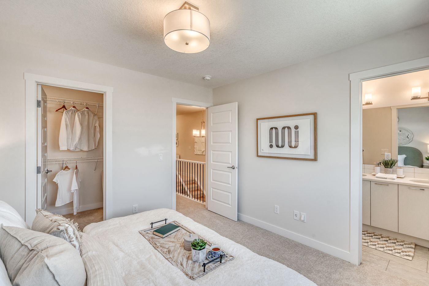 Primary bedroom with ensuite